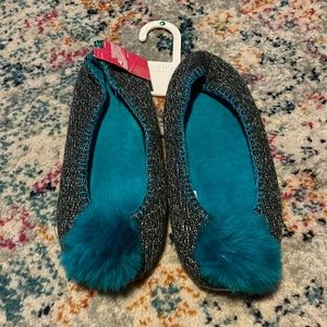 Pom Pom Slippers NWT